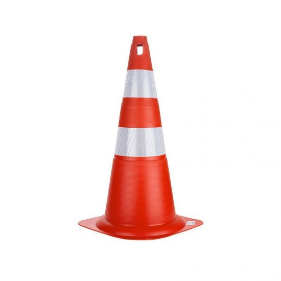 CONE 70CM LARANJA/BRANCO FLEXÍVEL WPS 1910